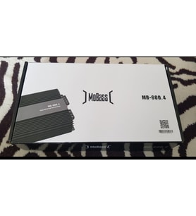 MOBASS 600.4 MODEL BASS KONTROLLÜ 4 KANAL OTO ANFİ
