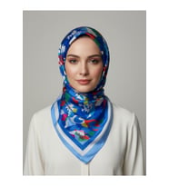 İpekal Exclusive Batik Desenli Pamuklu Şal 70x180