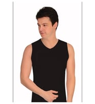 LİKRALI SIFIR KOL V YAKA