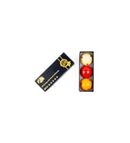 Xin Kang Benekli 3 Top Carom Bilardo Top Seti 61.5 Mm (Karışık)