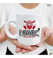 İtfaiyeci Renkli Tasarımlar ve Dekoratif Kişiye Özel Kupa Bardaklar