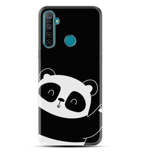 Realme 5i 5 Pro 6i 7 Pro 8 Kılıf Desemli Silikon Bay Bay Panda 1784