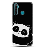 Realme 5i 5 Pro 6i 7 Pro 8 Kılıf Desemli Silikon Bay Bay Panda 1784