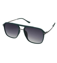 Lee Cooper LC1637.C4 54 Polarize Unisex Güneş Gözlüğü (Yeşil)