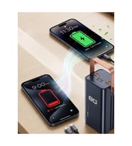 Ultra Güçlü Powerbank 80000 mAh Çoklu Cihaz Şarj Destekli LED Ekranlı Taşınabilir Batarya