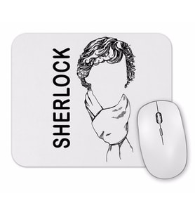 Sherlock 01 Mouse Pad
