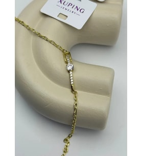 Xuping Gold Tek Taş Bileklik - 25-xpb33