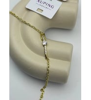 Xuping Gold Tek Taş Bileklik - 25-xpb33