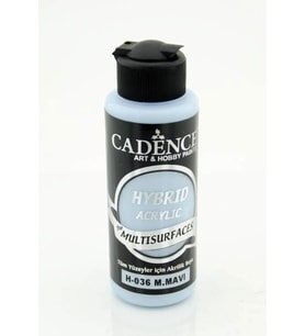 Cadence Hybrid Multisurface Akrilik Boya 120 ml. H-036 M.MAVİ 