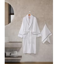 Cotton Box Classic Bornoz Seti Mahur M-L Unisex