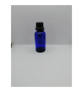 Mavi Cam Şişe 20cc Tıpalı Kapak 50 Adet, Ecza Şişesi, Serum Şişesi, Kolonya Şişesi, Yağ Şişesi