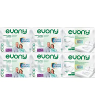 Evony Hasta Bezi Yetişkin Bel Bantlı Tekstil Yüzey Ekstra Büyük 120 Adet+Yatak Koruyucu Örtü 60 Adet