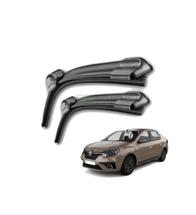 RENAULT SYMBOL ÖN CAM SİLECEK SÜPÜRGESİ TAKIMI 2016 - 2019 SYMBOL MAKYAJLI KASA ÖN SİLECEK