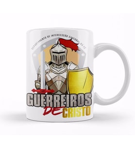 Guerreiros de Cristo Clara Kupa Bardak Porselen