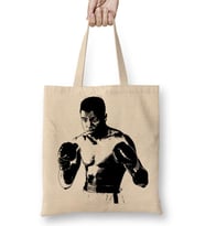 Muhammed Ali Boks Bez Çanta Uzun Saplı