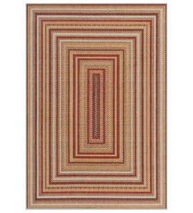 Eliana Home Baskılı, Yıkanabilir Kaymaz Taban Salon Halısı LNA0565 100x150 cm (Kırmızı)