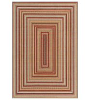 Eliana Home Baskılı, Yıkanabilir Kaymaz Taban Salon Halısı LNA0565 100x150 cm (Kırmızı)