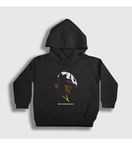 Presmono Unisex Çocuk Siyah Necklace The Notorious BIG Kapüşonlu Sweatshirt 41103tt