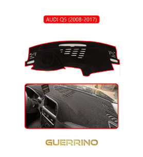 AUDİ Q5 2008-2017TORPİDO KORUMA HALISI KIRMIZI KENAR