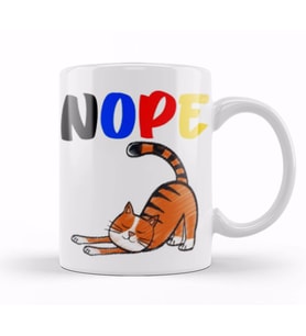 Funny Cat Lover GiftsFor   Men Kkids Kupa Bardak Porselen