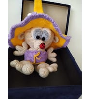 Kutu Cücesi Amigurumi Organik Oyuncak