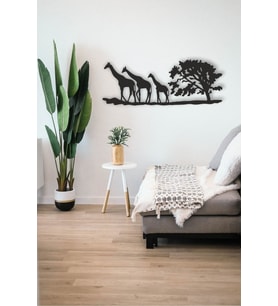 Amozan Orman Tablo Ahşap Mdf Lazer Kesim