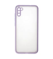 Samsung Galaxy A11 Kılıf Montreal Silikon Kapak - Mor