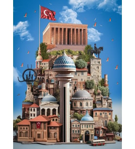 Anatolian 1000 Parça Ankara Puzzle