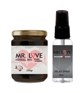Erkek Macun 250 gr + Mr Love 30 ml Uzun Deneyim Sprey