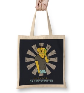 Mr Peanutbutter Retro Japanese BoJack Horseman Bez Çanta Uzun Saplı