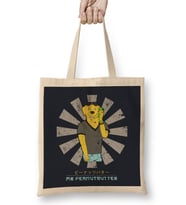 Mr Peanutbutter Retro Japanese BoJack Horseman Bez Çanta Uzun Saplı