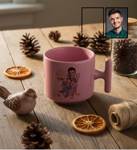 Kişiye Özel Karikatürlü Cat Dad Kedi Babası T Pastel Kupa Babalar Günü Hediyesi