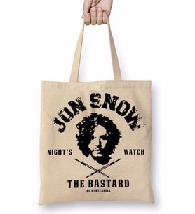 Jon Snow Night Watch Bez Çanta Uzun Saplı