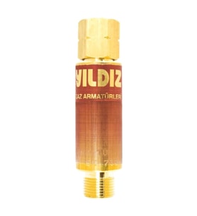 YILDIZ 1130 Alev Emniyet Valfi Basinç Düsürücü Için Yanici Gaz 5100 - 5200 - 5300 - 5400