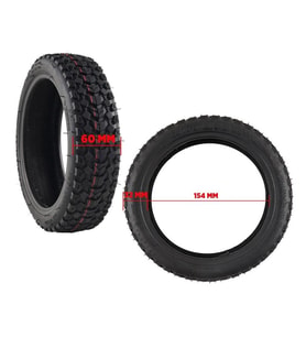 Dış Lastik E-Scooter (8,5) 50/75-6.1 Dubleks Xuancheng