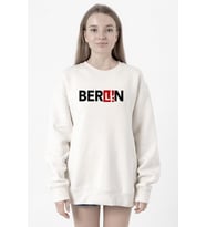 La Casa De Papel Berlin Ak Beyaz Kadın 2ip Sweatshirt