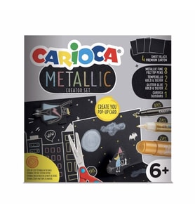Carioca Yaratıcı Metalik Boyama ve Aktivite Seti 43165