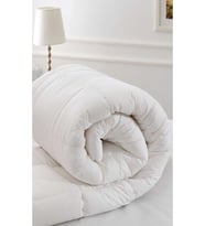 Cotton Box Exclusive %100 Pamuk Ranforce Kumaş Çift Kişilik Yorgan (195x215) (Beyaz)