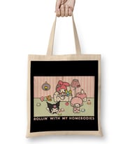My Melody And Kuromi Rollin With My Homebodies Bez Çanta Uzun Saplı