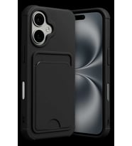 iPhone 17 Kelvin Kartvizitli Silikon - Siyah