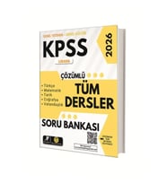 Tasarı Yayınları Kpss Lisans Tüm Dersler Çözümlü Soru Bankası