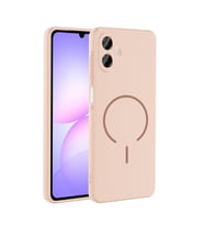 Samsung Galaxy A07 Uyumlu Kılıf M-safe Şarj Özellikli Zore Meta Kapak