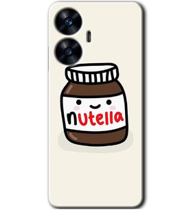 Realme C55 Kılıf HD Desen Baskılı Kılıf - Nutella Aşkım