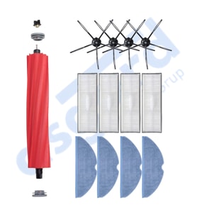 ROBOROCK S7 ( PLUS- MAXV-MAXV ULTRA- PRO ULTRA ) UYUMLU 1 Ana Fırça 4 Yan Fırça 4 Filtre 4 Mop PKT-iasgf0000724