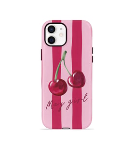 iPhone 12 Vorian Çift Katmanlı Kılıf Cherry Girl
