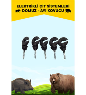 ATLAS ELEKTRİKLİ ÇİT 100 ADET İZALATÖR