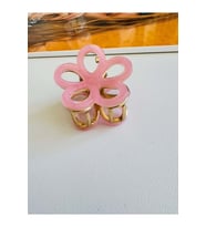 PEMBE RENK KEMİK ÇİÇEK TOKA 4 CM ACR9062