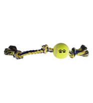 Tenis Toplu Uzun Düğümlü Köpek Diş İpi 7-40 cm Mavi