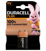 Duracell 9 Volt Pil Tekli
