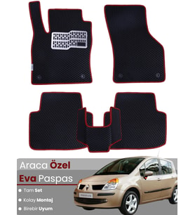 RENAULT MODUS (2004-2008) Uyumlu EVA Paspas Tam Set–Oto Paspas,Araca Özel,Kolay Montaj